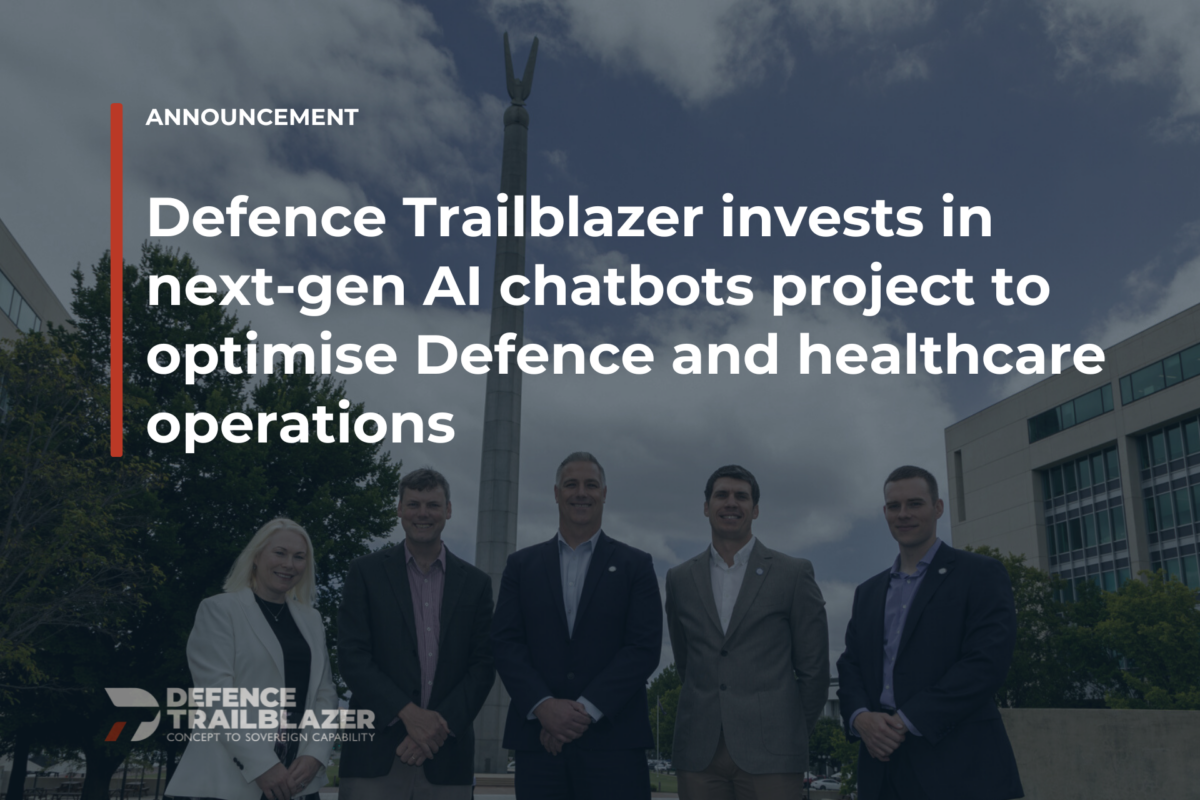 Defence Trailblazer invests in next-gen AI chatbots project to optimise Defence and healthcare operations