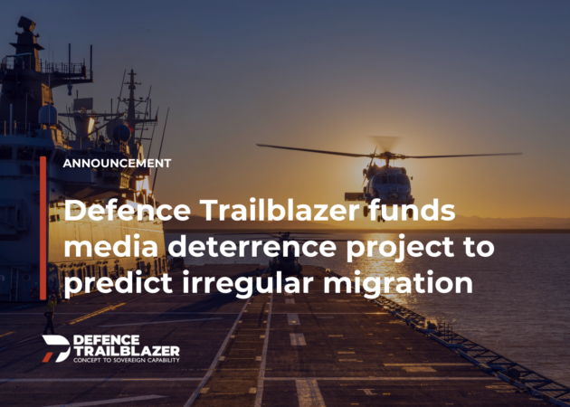 A Royal Australian Navy MH-60R Seahawk prepares to land on the flight deck of HMAS Adelaide during Wet and Dry Environment Rehearsals at Cowley Beach Training Area.