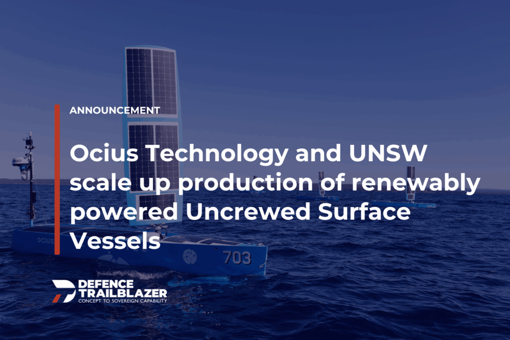 Ocius Technology and UNSW scale up production of renewably powered ...