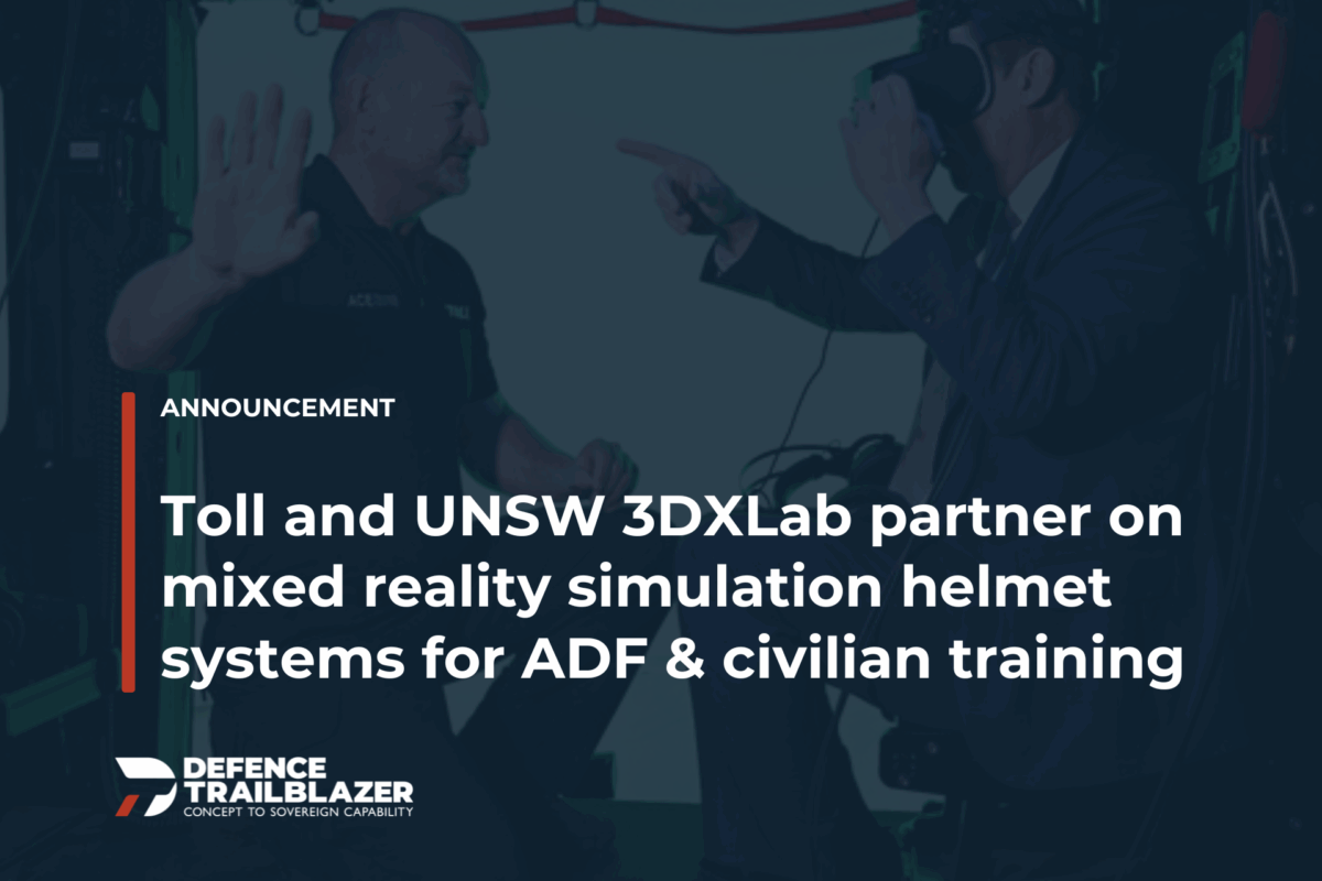 Rolf Petersen (Specials Projects Training and Systems, The ACE Training Centre, Toll Group) and the Hon. Ryan John Park, MP