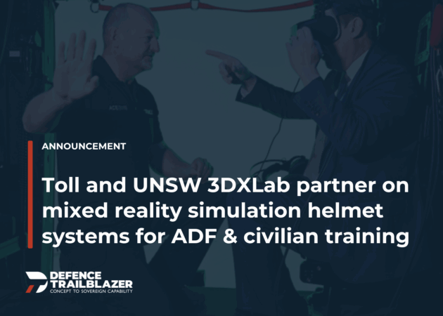 Rolf Petersen (Specials Projects Training and Systems, The ACE Training Centre, Toll Group) and the Hon. Ryan John Park, MP