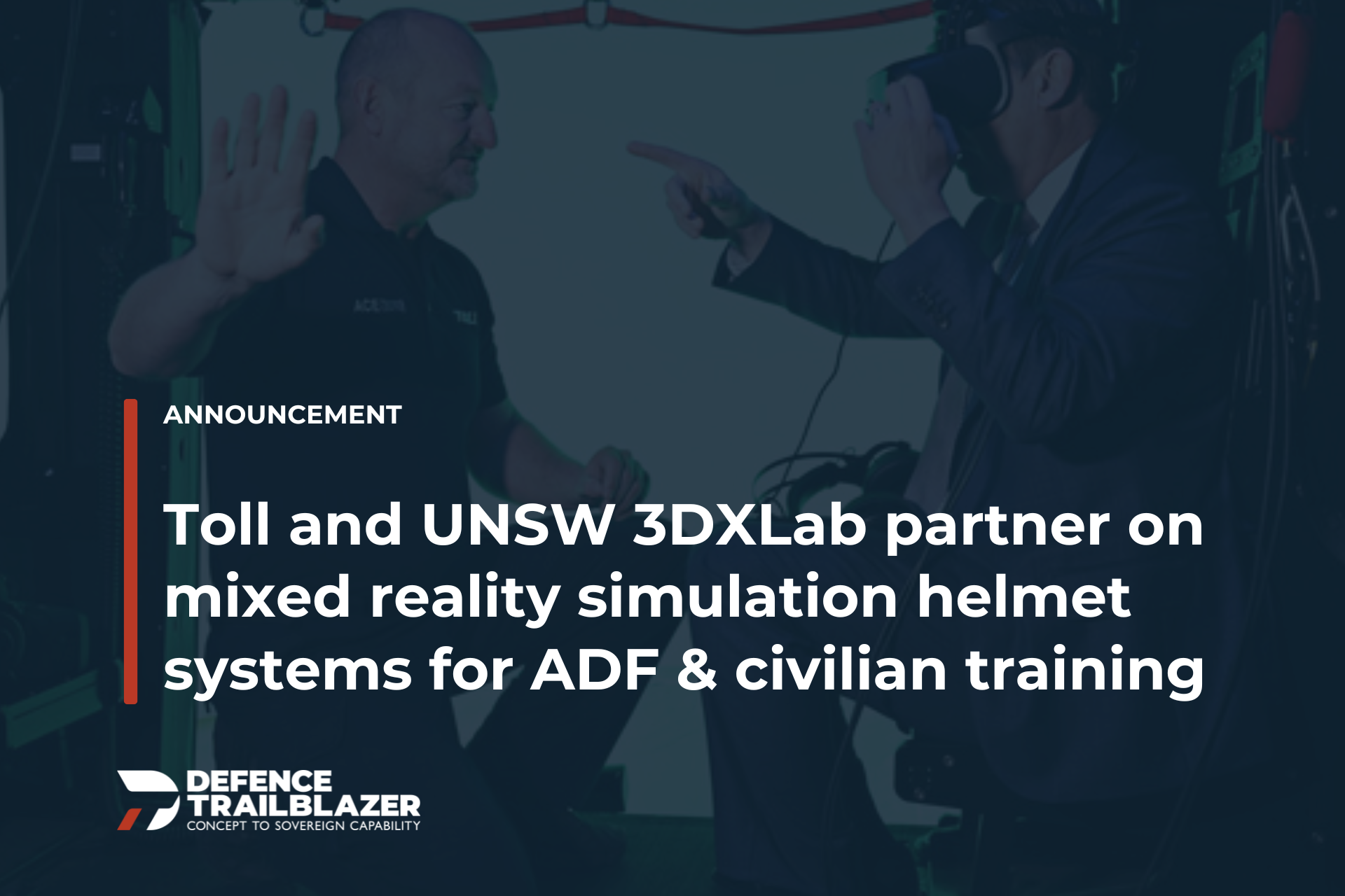 Simulation Helmet Toll and UNSW 3DXLab partner on mixed reality simulation helmet systems ...