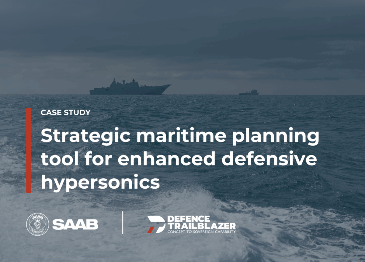 Case study: Strategic maritime planning tool for enhanced defensive hypersonics