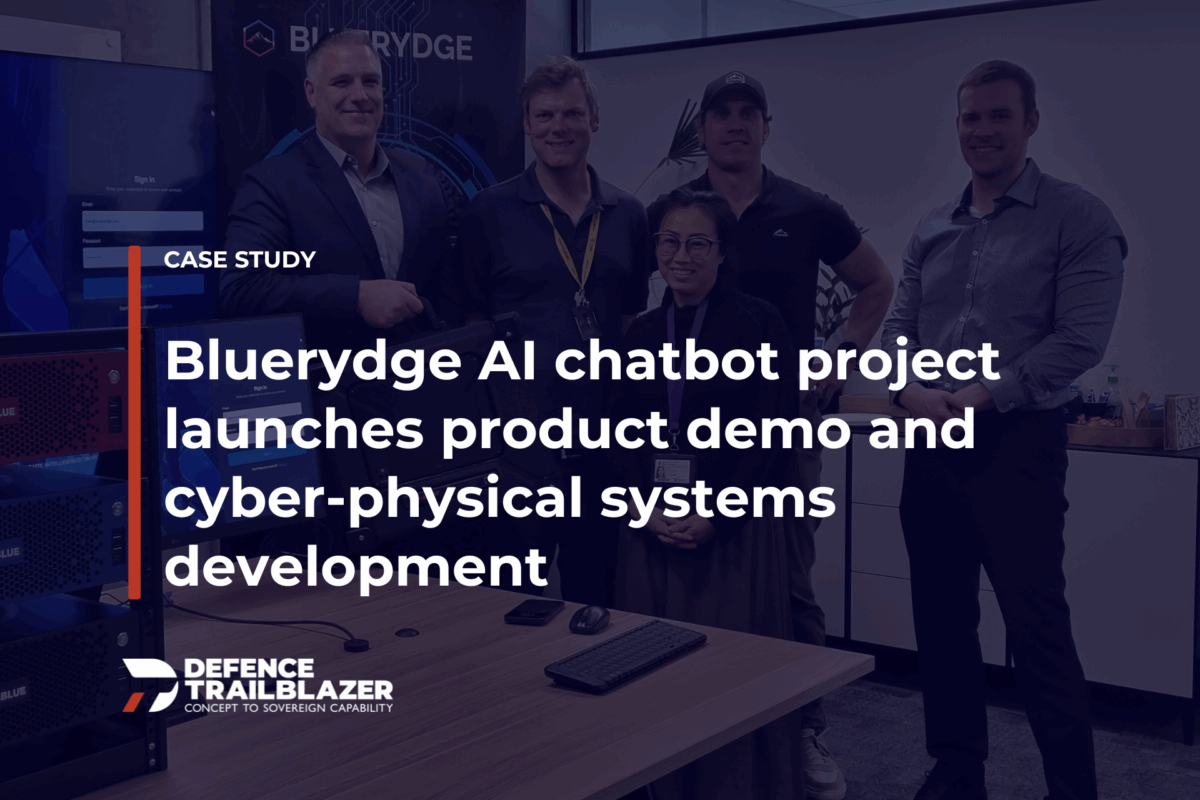 Bluerydge AI chatbot project launches project demo