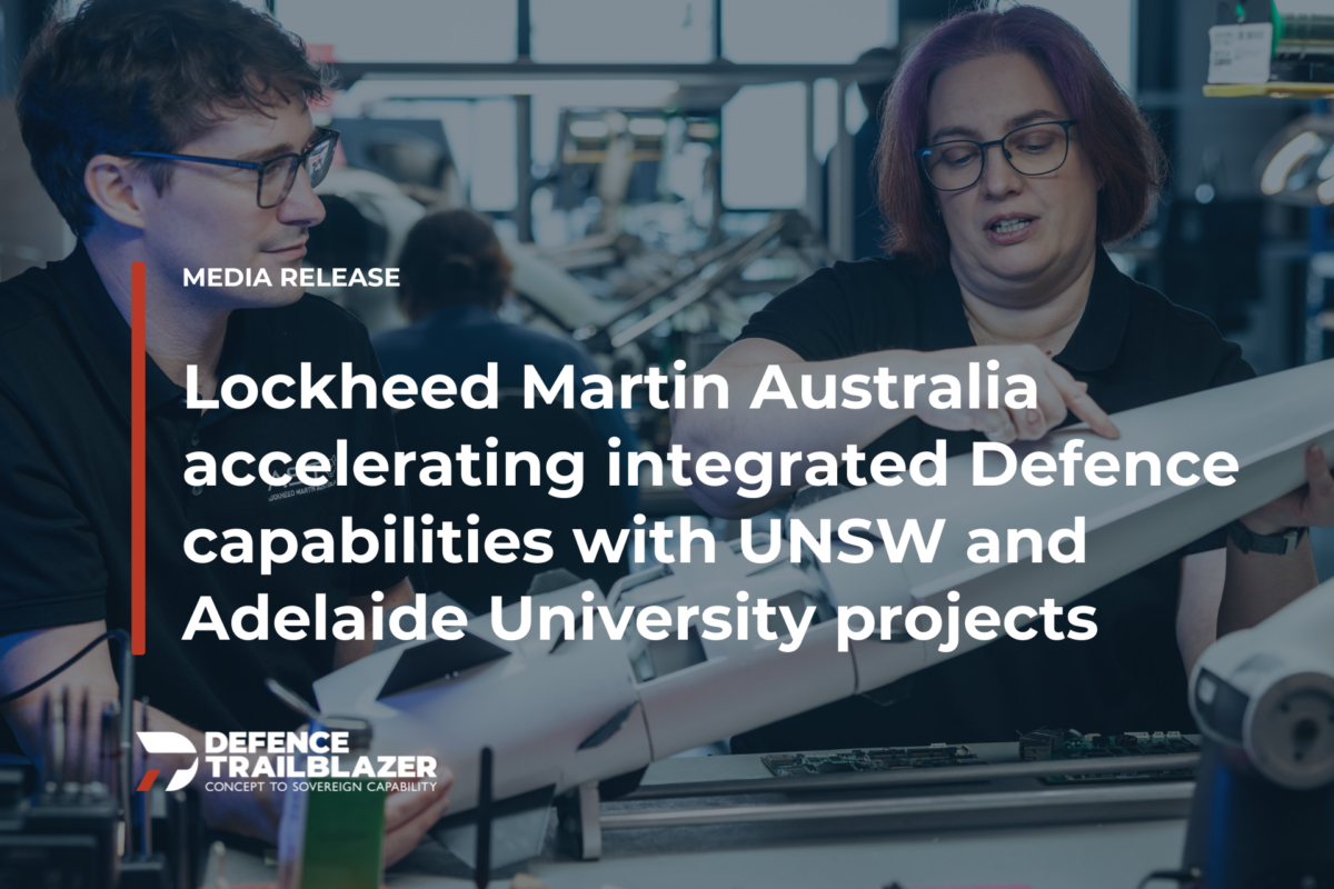 Lockheed Martin Australia accelerating integrated Defence capabilities